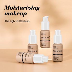 BestLand 2Pack PHOERA Foundation Full Coverage Liquid Foundation Cream