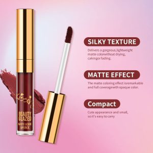 BestLand 6Pcs Matte Liquid Lipstick Set