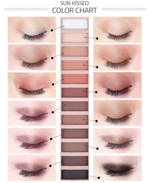 BestLand 2 Pack 12 Colors Makeup