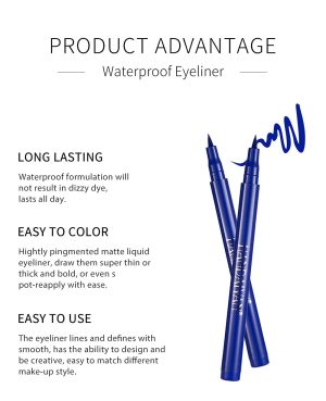 BestLand 12 Colors Matte Liquid Eyeliner Set