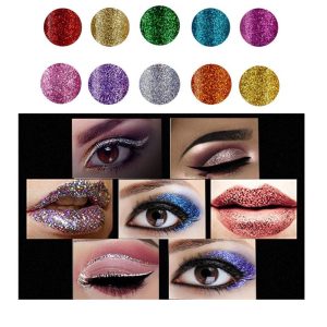 10 Colors Liquid Glitter Eyeliner Metallic