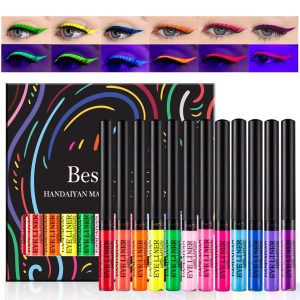 BestLand 12 Colors Matte Liquid Eyeliner Set