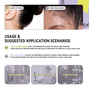 BestLand 2 Pcs Hair Finishing Stick.