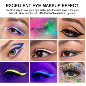 BestLand 12 Colors Matte Liquid Eyeliner Set
