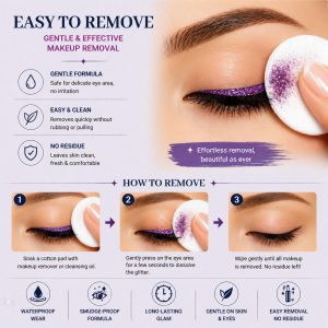 10 Colors Liquid Glitter Eyeliner Metallic