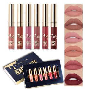 BestLand 6Pcs Matte Liquid Lipstick Set